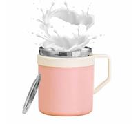 Gvblkq Insulated Drinkware, Vacuum Seal Coffee Cup, Stainless Steel Travel Tumbler with Lid, Non-Sweat Powder Coated Exterior, Great for Women Men and All Ages, Morning Commute and Outdoor Adventure