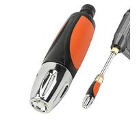 Gvblkq Lance d'Arrosage pour Tuyau de Jardin | Raccord de Douche Étanche,Pulvérisateur en Métal pour Tuyau avec Jets Réglables et Robinet d'Arrêt - Pour Arrosage Pelouse et Lavage