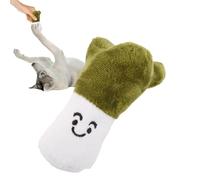 Gvblkq Plush Dog Toy, Vegetable Chew Toy, Soft Stuffed Dog Toy, Cat Dog Comfort Toy, Pet Calming Toy, Interactive Chew Toy, Chattering Dog Toy, Food-Shaped Dog Toy, Durable Pet Toy, Dog Reli