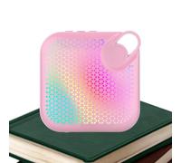 Gvblkq Portable Wireless Speaker, Compact Desktop Audio, RGB Light Wireless Speaker, Lightweight Travel, Beach, Shower, Party, Camping, Mini, Speakers, 10x10x5cm