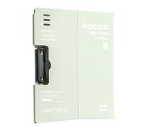 Gvblkq Porte-bloc horizontal A4, porte-bloc de restaurant, porte-bloc-notes juridique, porte-bloc-notes, porte-bloc de rangement, presse-papiers durable, porte-bloc professionnel, bloc-notes portable