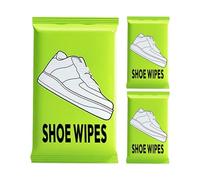Gvblkq Sneaker Wipes, Portable Quick Refresh Wipes, Travel Sized Pack, Instant Scuff Eraser, Removes Grime and Scuff Marks, Professional Cleaning Solution, Restaurant Businesses Office Use
