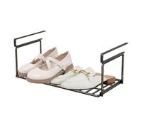 Gvblkq Under Shoe Rack Tray, Multi-purpose Shoe Shelves, Folding Shoe Storage Shelf, Entryway Shoe Rack, Bottom Grid Design Racks, Shoe Rack Tray, Multi-function Shoe Shelf, Entryway Storage Rack