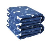 Gvblkq Washable Puppy Pads, Waterproof Whelping Mat, Polyester Reusable Non-Slip Dog Pads for Pets, Absorbent Floor Protector for Cage Crate Car Use, Leakproof, Machine Washable