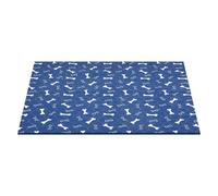 Gvblkq Washable Puppy Pads, Waterproof Whelping Mat, Polyester Reusable Non-Slip Dog Pads for Pets, Absorbent Floor Protector for Cage Crate Car Use, Leakproof, Machine Washable