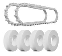 GVCVHVCV 9985006-r2 6101611-r4 Lot de 6 pièces de rechange compatibles avec robot de piscine Maytronics Dolphin Nautilus cc Plus