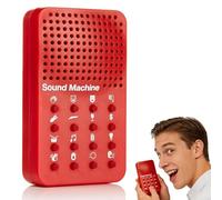 Gvcxwqz Machine à effets sonores - Cadeau amusant - 16 bruits et sons hilarants - Machine de poche pour adultes - Cadeau d'anniversaire pour garçons et filles