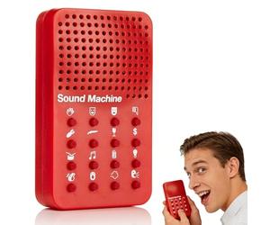 Gvcxwqz Machine à effets sonores - Cadeau amusant - 16 bruits et sons hilarants - Machine de poche pour adultes - Cadeau d'anniversaire pour garçons et filles