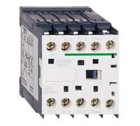 GVEXLUOQ Contacteur tripolaire TeSys série K 6 A 24 V 50/60 Hz, Broches à souder for Circuit imprimé; LC1K06015B7