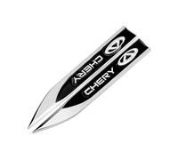 GVFKMNX Car Emblème Autocollant pour Chery Tiggo 3 4 5 Pro 7Plus 8 Plus Arrizo 7 GX 5X Badge Imperméable Décalcomanies Extérieurs Personnalisé Tuning décoratifs Accessoires,Black