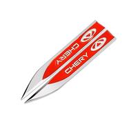 GVFKMNX Car Emblème Autocollant pour Chery Tiggo 3 4 5 Pro 7Plus 8 Plus Arrizo 7 GX 5X Badge Imperméable Décalcomanies Extérieurs Personnalisé Tuning décoratifs Accessoires,Red