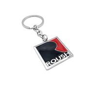 GVFKMNX Porte-clés de Voiture Métal,pour Ford Mustang Shelby GT500 ROUSH Shelby Cobra Laguna Portable Multifonction Esthétique Durable Porte-clés de Voiture Accessoires,Silver