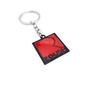 GVFKMNX Porte-clés de Voiture Métal,pour Ford Mustang Shelby GT500 ROUSH Shelby Cobra Laguna Portable Multifonction Esthétique Durable Porte-clés de Voiture Accessoires,Red