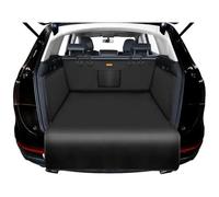 GVFTWZD Chien Chien Coffre de Protection, pour Hyundai New Santa Fe 2019-2024 2025Imperméable Antidérapant Tapis Voiture Housse siège avec Protecteur latéra