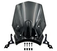 GVGFKPKZAY pour CB650R 2019-2023, CB1000R 2018-2020, CB300R 2018-2022 Déflecteur De Pare-Brise pour Moto Sportive Et Tourisme Extension de Bulle Moto(Black CB650R)