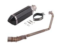 GVGFKPKZAY Pour CBR125 CBR125R CB125R Tuyau De Raccordement D'échappement Moto tuyau liaison intermédiaire d'échappement(Type B)