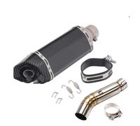 GVGFKPKZAY Pour CBR500 CBR500R CB500X Et CB500F 2013-2019 Tuyau De Raccordement Central D'échappement Pour Moto tuyau liaison intermédiaire d'échappement(K)