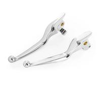GVGFKPKZAY Pour Harley V Rod VROD VRSC VRSCDX VRSCAW VRSCF Night Rod Muscle 2006-2025 Leviers De Frein Et D'embrayage Moto Levier d'embrayage et levier de frein(Chrome)