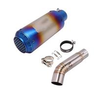 GVGFKPKZAY Pour SUZUKI GSX-S750 BK750 GSR750 2018-2022 Tuyau De Raccordement Intermédiaire D'échappement Pour Moto tuyau liaison intermédiaire d'échappement(Type C1)