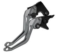 GVGFKPKZAY Pour Triumph Bonneville SE T100 Tiger 1050 Sport 675 Street Triple Leviers De Frein Et D'embrayage Courts Pour Moto Levier d'embrayage et levier de frein(V)