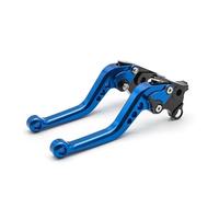 GVGFKPKZAY Pour Triumph Scrambler 900 2023 2024 2025 Leviers De Frein Et D'embrayage Moto Réglables Levier d'embrayage et levier de frein(Blue 147mm)