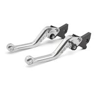 GVGFKPKZAY Pour Triumph Street Triple R 765 2020 2021 2022 2023 2024 2025 Leviers De Frein Et D'embrayage Moto Levier d'embrayage et levier de frein(Silver 147mm)