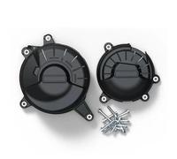 GVGFKPKZAY Protection De Capot Moteur pour Motos Ducati V4S Streetfighter 2020-2022 Protection De Carter De Moteur(1 Set-Black)