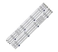 GVGMTAEAVZ 1set 3pcs 84cm LED Rétro-Éclairage 8LEDs Fit for LIG 43lh5700 TV 43VH6100 43UH603V 6916L-2744A V16.5 ART3 LC430DGE FJ M2 43lh590v light bar
