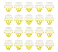 GVGMTAEAVZ 20 clips de moulure seuil porte inférieur compatibles for Land Rover Freelander LR3 LR4 Range Sport, d'élargisseur d'aile DYC101420 Fixations automobiles