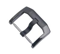 GVGMTAEAVZ Boucle ardillon en Acier Inoxydable 316L de 20 mm, Fermoir Noir et Argent for Montre for TAG for Heuer. Accessoires for Bracelet. Fermoir de Montre(Noir,20mm with Letter)