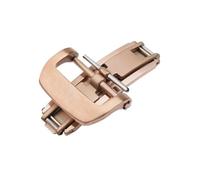 GVGMTAEAVZ Boucle de Bracelet de Montre en Acier Inoxydable 316L 20 mm, Compatible for Les Bracelets for Richard Mille RM Boucle déployante Papillon Fermoir de Montre(Rose)