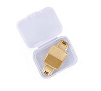 GVGMTAEAVZ Boucle Papillon for Double clic 16 mm 18 mm for dégagement Rapide, extrémité Plate, Sangle Universelle CTS, Fermoir de Montre(Gold Buckle 18mm)