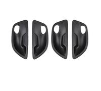 GVGMTAEAVZ Convient for BMW Série 5 F10 2013-2018 2011-2016 LHD RHD Poignée intérieure de porte voiture, garniture remplacement Poignée de porte intérieure(4 pcs Black)