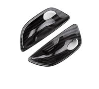 GVGMTAEAVZ Convient for BMW Série 5 F10 2013-2018 2011-2016 LHD RHD Poignée intérieure de porte voiture, garniture remplacement Poignée de porte intérieure(2 pcs Carbon fiber)