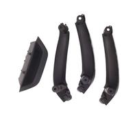 GVGMTAEAVZ Ensemble de 4 pièces d'accessoires d'intérieur de voiture, accoudoir de porte intérieure, poignée de porte, adapté for BMW X3 X4 F25 F26 2010-2016 Poignée de porte intérieure(LHD Black Set)