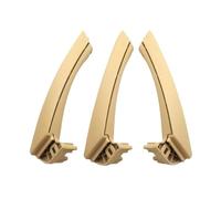 GVGMTAEAVZ Garniture de poignée porte intérieure améliorée, compatible for BMW Série 3 E90 E91 E92 E93 316 318 320 325 328i 2005-2012 Poignée de porte intérieure(RHD SET Beige)