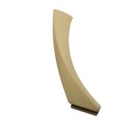 GVGMTAEAVZ Garniture de poignée porte intérieure avant gauche droite, noir et beige, for BMW Série 3 E90 E91 316 318 320 325 328i 2005-2012 Poignée de porte intérieure(Handle cover beige R)