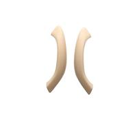 GVGMTAEAVZ Garnitures de poignée porte intérieure, accoudoir intérieur, accessoires voiture, pièces rechange for BMW X1 X2 F48 F49 F39 Poignée de porte intérieure(2pcs-beige)