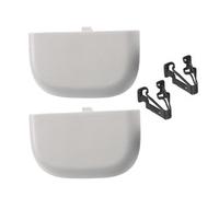 GVGMTAEAVZ Lot de 2 clips for pare-soleil voiture, couleur beige et gris, DS7Z4273AA, adaptés for Ford 2013 2014-2016 DS7Z-54672A40-AF Fixations automobiles(B)