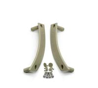 GVGMTAEAVZ Lot de 2 protections poignée porte intérieure gauche ou droite for voiture, adaptées for la Volkswagen Beetle (1998-2010) Poignée de porte intérieure(Beige 2PCS)