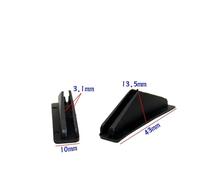 GVGMTAEAVZ Lot de 4 clips fixation for vitres voiture, adaptés for Citroën C-Elysée, Maple Beverly Elysee Fixations automobiles