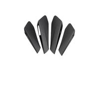 GVGMTAEAVZ Panneau de garniture de commutateur de fenêtre ABS for VW ID.4 2021-2024, panneau de porte de voiture, motif en fibre de carbone mat, accessoires ID4 Poignée de porte intérieure