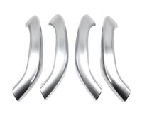 GVGMTAEAVZ Poignée de porte intérieure en plastique, garniture protection extérieure remplacement, compatible for BMW X1 X2 F48 F49 F39 2016-2020 Poignée de porte intérieure(Chrome 4PCS SET)