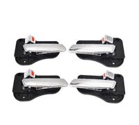 GVGMTAEAVZ Poignée de porte intérieure voiture chromée argentée, compatible for Kia Carens Rondo (2007, 2008, 2009, 2010, 2011, 2012, 2013), 82610-1D000 Poignée de porte intérieure(1 Set)