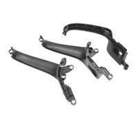 GVGMTAEAVZ Poignée de porte intérieure voiture, panneau commande fenêtre, garniture traction, adapté for Audi A4 B6 B7 2002-2008 8E0868393A 8E0868394A 8E1867171B Poignée de porte intérieure(3PCS)
