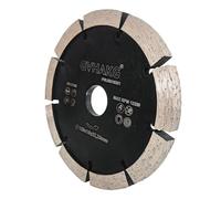 GVHAKG Disque de fraisage diamanté 125 mm, fraise à joints 10 mm pour béton, mortier, brique, maçonnerie et plâtre (125 x 10 x 22,23 mm)