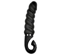 Gvibe - Vibromasseur point G rechargeable étanche silicone noir