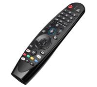 Gvirtue Télécommande de rechange pour LG-Magic-Remote, uniquement pour télécommande Magic MR20GA, compatible avec LG OLED 4K UHD LED Nano Cell Smart TV avec pointeur et fonction vocale, Netflix, Prime