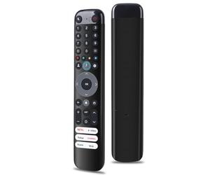 Gvirtue Télécommande vocale RC833 RC813 pour TCL TV, remplacement de la télécommande T origine, compatible avec T ndroid/Google UHD OLED QNED Smart TV