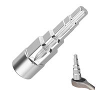 gvivej Clé de Montage étagée Universelle, Clé de Radiateur étagée, Poignée à Multiusage pour Radiateurs Domestiques de 10 à 21 mm